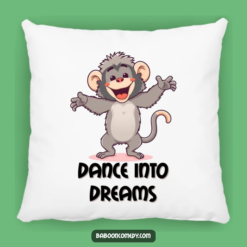 Funny Kawaii Baboon Dance Pillow: Cozy Moves, Hilarious Comfort