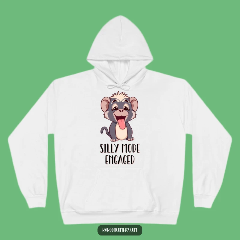 Funny Kawaii Baboon Tongue Hoodie: Stay Cozy and Cheeky
