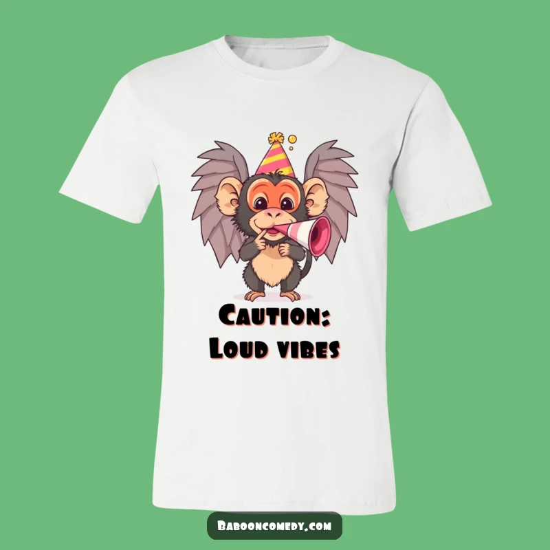 Funny Baboon Party Animal T-Shirt: Hilarious Birthday Bash Tee, Perfect Funny Gift!