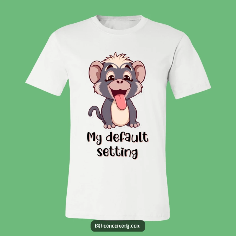 Funny Kawaii Baboon Tongue T-Shirt: Show Off Your Cheeky Side